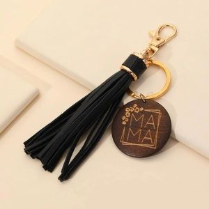 MAMA keychain tassel